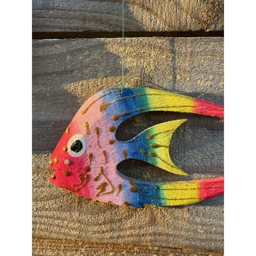 Handmade wooden hanging